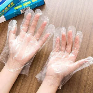 High Quality Household High Density Polyethylene Gloves for Home Cleaning Food Prep Kitchen Cooking Food Safe Hygiene