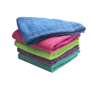 High Quality Reusable Customized Clean Cloth Kitchen Hand Towels Dish Cleaning Clothes With High Absorption