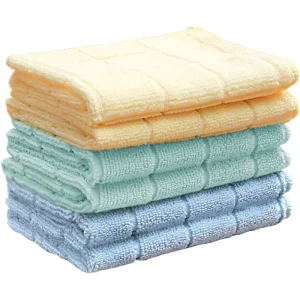 High Quality Reusable and Washable Microfiber Cleaning Towels Eco Friendly Dish Cloth for Kitchen Use