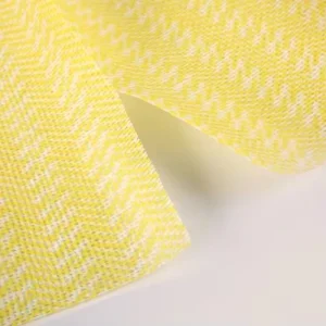 High Quality Yellow Eco-friendly and Economical Highly Efficient Gentle Disposable Viscose Cleaning Cloths