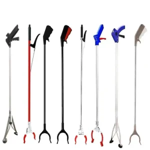High Reach Light Weight Aluminum Telescopic Retractable Adjustable Flip Cam Locking Dust Extension Cleaning Pole Rod