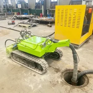 High Suction Wear Resistant Dredging Robot for Box Culvert Pipeline Flood Control Desilting