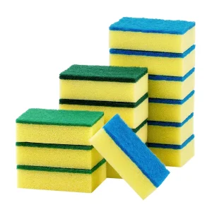 High density Top Quality Kitchen Cleaning Sponge for Scouring Pad for Household Dishwashing Sponges Cleaning Supplies