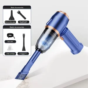 High power Suction and Blowing Integrated Wireless Household Appliance Portable Vacuum Cleaner Rechargeable Car Vacuum Cleaner