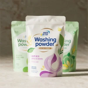 High quality Brand Printing Plastic Recycled 500ml 1 Liter Vertical Laundry Soap Powder Dishwashing Liquid Packaging