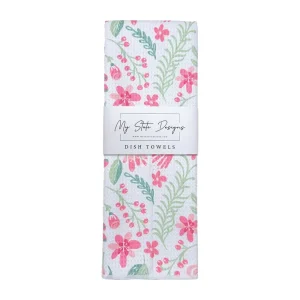 High quality decorative microfiber waffle kitchen towels tea towels ideal for bulk use in restaurants