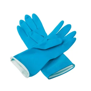 High quality rubber yellow latex household industrial latex gloves