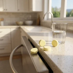 Highly Effective Dishwasher Cleaner Tablets Removes Limescale Odor Dishwashing Tablets for All Dishwashers