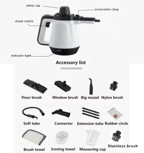 Home 1200w Steam Pressure Cleaner Handheld Carpet and Sofa Steam Cleaner