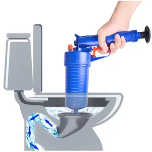 Home Eco Friendly High Pressure Air Drain Blaster Pump Plastic Handle Sink Pipe Clog Remover Toilets Bathroom Kitchen Cleaner