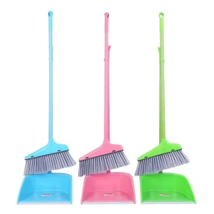 Home Floor Sweeper Household Cleaning Tools Set Cleaning Brush Broom Dustpan Stand Dustpans Broom for Garbage Cleaning