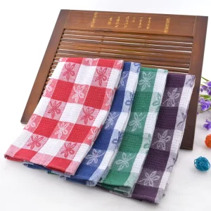 Home Textile Cotton Tea Towel Kitchen Towel Dish Towel