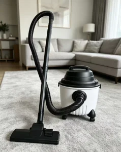 Home and Hotel 20L Bucket Vacuum Cleaner Small and Powerful Household Wet and Dry Dual Power Vacuum Cleaner