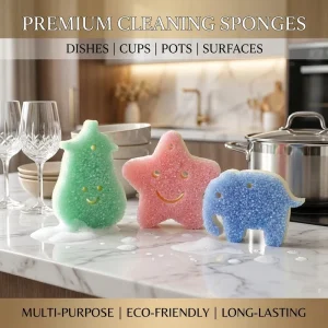 Home and Kitchen Eco Friendly Cleaning Products Home Unique Products Daily Use Beauty Thermoreceptive Bath Sponge