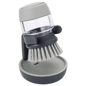 Home and Kitchen Gadgets Tool Portable Use Cleaning Dish Brush with Stand