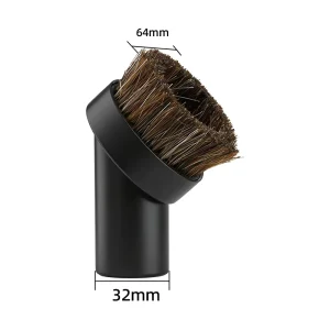 Horse Hair Round Brush Head for Industrial Household Vacuum Cleaners Parts