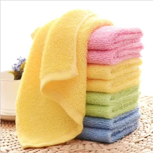 Hot Sell Kitchen Towels Set Wood Fiber Kitchen Cloth Dishes and Glass Cleaning Cloth