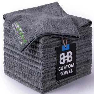 Hot Selling Microfiber Custom logo Warp Knitted Cleaning Wipes for Clothes Multifunctional Household Kitchen Cleaning Cloth