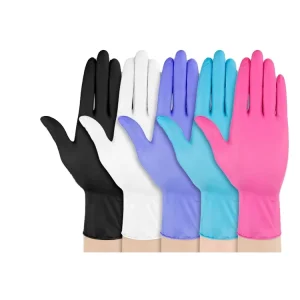 Household 5mil Nitrile Gloves Powder Free Individually Packed Nitrile Gloves Thick Disposable
