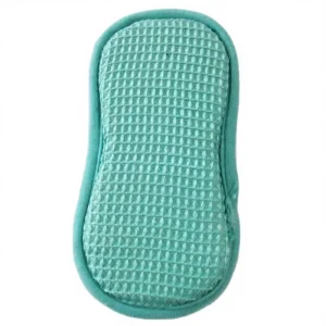 Household Absorbent Microfiber Sponge Scour Double Sided Durable Quick Drying Kitchen Cleaning Sponges Pad
