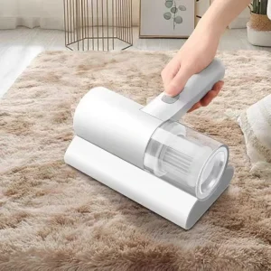 Household Appliance UV Wireless Foldable Vacuum Cleaner 0.2 0.3L Dust Cup Powerful Suction Ultrasonic Mite Removal Hotel Use
