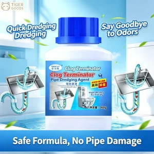 Household Bathroom Drain Unclogger Kitchen Bathroom Cleaner Toilet Cleaning Sink Drain Pipe Unclogging Tools Pipe