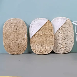 Household Biodegradable Compostable Natural Scrub Loofah Sponges Non-Scratch Cleaning Sponge for Sponges Scouring Pads