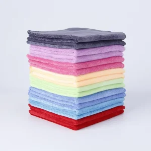 Household Cleaning Absorbent Lint Free Reusable Rags for Kitchen Dish Premium Microfiber Towels for Cars