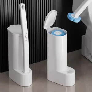 Household Cleaning Brushes Set Toilet Brush with Replacement Sponge