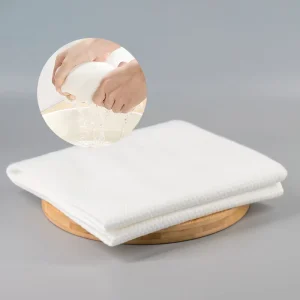 Household Cleaning Cloth Polypropylene and Wood Pulp square Cloth for Kitchen and Bathroom Cleaning Supply Factory