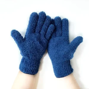 Household Cleaning Coral Velvet Microfiber Eco Friendly Soft Medium Durable Reusable Dusting Gloves Super Absorbent