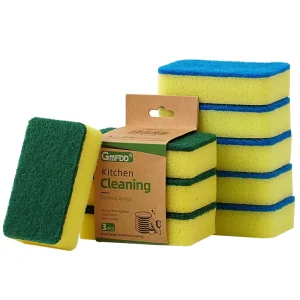 Household Cleaning Kitchen High Density Scouring Pad Dishwashing Sponge