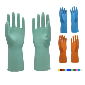 Household Cleaning Latex Gloves Good Quality Household Rubber Gloves Dishwashing Rubber Gloves for Protecting Your Hands