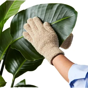 Household Cleaning Microfiber Plant Dusting Gloves Reusable Microfiber Cleaning Glove for Houseplants Blinds