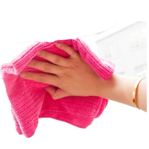 Household Cleaning Product Chemical Free Cleaning Cloth Microfiber Stripe Towel