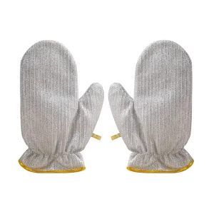Household Cleaning Steel Wire Dishwashing Gloves Kitchen Heat Insulation Waterproof Winter Thickened Dishwashing Gloves