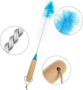 Household Cleaning Supplies 5 Pack Bottle Brushes Non Scratch Bottles Cleaner BPA Free Suitable for All Surface