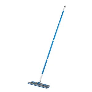 Household Cleaning Tiles and Wood Floors Dry and Wet Flat Mops with Aluminum Long Handle