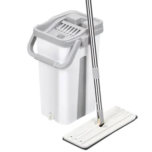 Household Cleaning Tool Dry and Wet Mop Household Flat Mop and Bucket Set