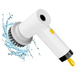 Household Cleaning Tools Accessories Sponge Electric Spin Scrubber 5 in 1 Multifunctional Rotary Electric Cleaning Brush