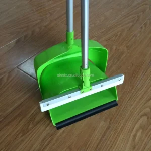 Household Cleaning Tools and Accessories Folding Broom and Dustpan Set Dustpan and Squeegee Set with Long Handle