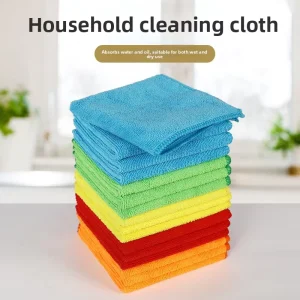 Household Cleaning Towel Ultra Fine Fiber Thickened Kitchen Dishcloth Multi Purpose Scouring