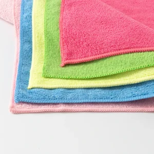 Household Cleaning and Car Washing 300gsm Microfiber Cleaning Cloth