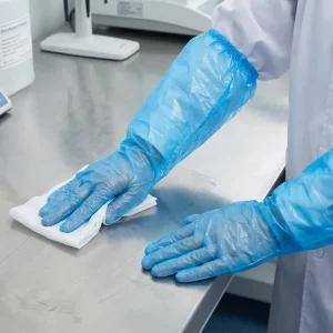 Household Clear Plastic Polythene CPE Food Grade Waterproof Eco-Friendly Powder Free Latex Free Disposable Gloves