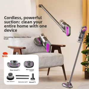 Household Cordless Vacuum Cleaner Dual use Handheld Mopping Large Suction Power One Machine Cleaning Ultra quiet Vacuum