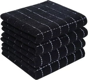 Household Cotton Hand Towel with Multifunctional Kitchen Water Absorption and Oil Removal Scouring Pad in Stock Cleaning Cloth