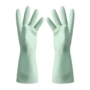 Household Dishwashing Gloves Latex Long Sleeve Thickened Waterproof Non Slip Customizable Gloves for Kitchen Dishes
