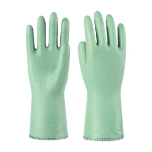 Household Dishwashing Gloves Long Sleeve Thickened Waterproof Cleaning Gloves Non Slip Kitchen Wash Dishes Housekeeping Gloves