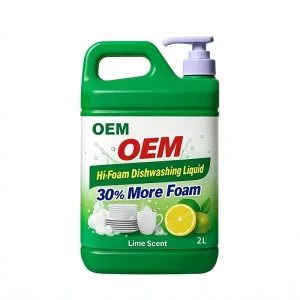 Household Dishwashing Liquid Customized Tableware Cleaner Concentrated Detergent OEM Kitchen Degreasing Pump Bottle