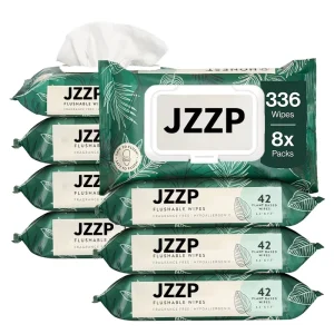 Household Eco Friendly Unscented Flushable Biodegradable Non Woven Antibacterial Extra Soft Wet Wipes for Daily Cleaning